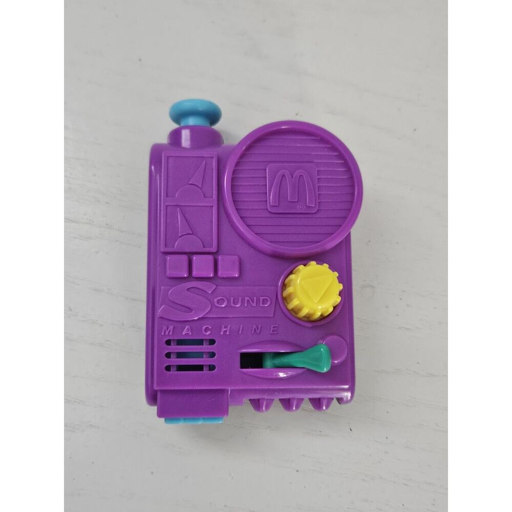 McDonald's Happy Meal Makin' Movies Sound Machine Plastic Toy 1993